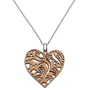 Coeur De Fleur Barrique Wooden Necklace