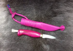 Wood Jewel - WJ92Z mushroom knife - Pink