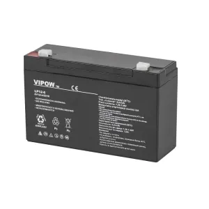 VIPOW - Replacement battery LP12-6  6V/12Ah