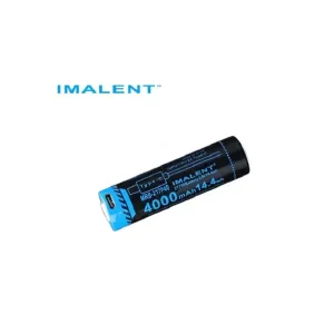 IMALENT 21700 4000 mAh rechargeable battery with USB-C (Li-Ion)