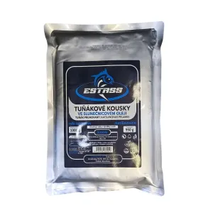 Estass Tuna pieces in sunflower oil 1000g