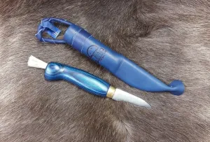 Wood Jewel - WJ92Z mushroom knife - Blue