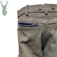 DUO leather trousers