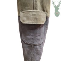 DUO leather trousers
