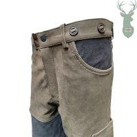 DUO leather trousers