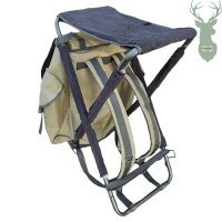 Backpack with chair