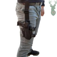 FALCO Thigh holster for short ball gun CZ75/85