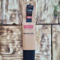 MOULDED-PAD SLING-Black neoprene rifle belt without strap