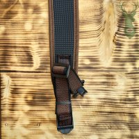 NEOPRENE-PAD SLING-Dark Olive neoprene rifle sling with loop