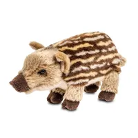 Plush striped wild boar