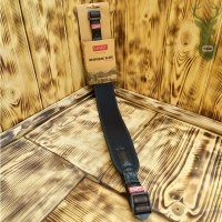 NEOPRENE-PAD SLING - c.Black neoprene - rifle belt without loop