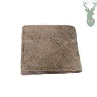 Leather wallet - sika deer