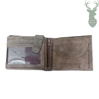 Leather wallet - deer