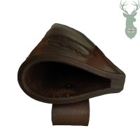Leather sheath for knife - pattern Deer