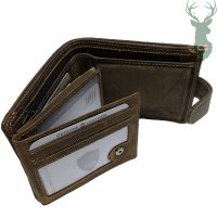 Giorgio Carelli leather wallet - Wild boar II