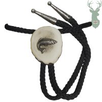 Hunting tie Bolo - Trout