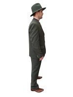MATHIAS suit with brown collar (size 46-58)