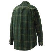 Manchester Corduroy Shirt - Green &amp; Yellow Check