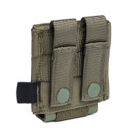 Griptac Molle 5.56 magazine carrier - Green Stone