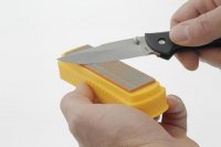 4" Diamond Sharpening Stone w/ Cover