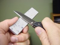 4" Natural Arkansas Sharpening Stone w/Pouch - 4" Natural Arkansas Sharpening Stone w/Pouch