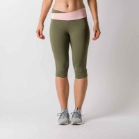 AMINA short sports leggings darkgreen