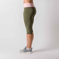 AMINA short sports leggings darkgreen