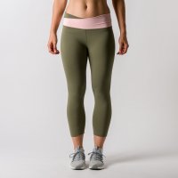 ELYSE sports leggings darkgreen