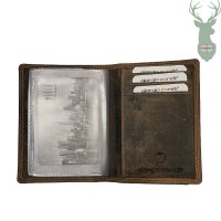 Giorgio Carelli leather document case II - Deer