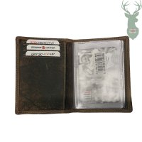Giorgio Carelli leather document case II - Deer