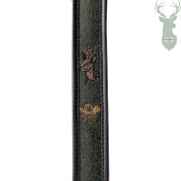 Gun belt width 3 cm with Deer embroidery