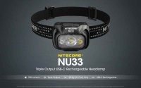 Nitecore NU33 - Flashlight headlamp black