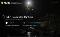 Nitecore NU33 - Flashlight headlamp black
