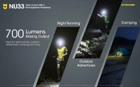 Nitecore NU33 - Flashlight headlamp black