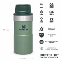 STANLEY Classic series Thermo mug 250ml green