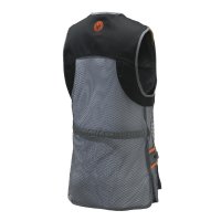 Full Mesh Vest - Black &amp; Grey
