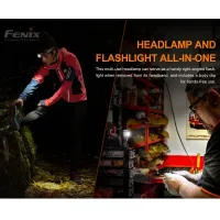 Rechargeable headlamp Fenix HM51R Ruby V2.0