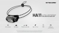 Nitecore HA11 - Flashlight headlamp
