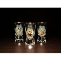 Jagerglass - Bottle small + liqueur glass 30 ml