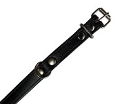 Unlined leather collar 40cm