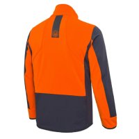 Rupicapra Sweatshirt - Ebony &amp; Orange
