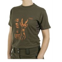 BRANDED T-SHIRT Roe Deer - Srnec women's t-shirt