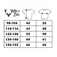 Wild Zone - T-shirt with wild boar pattern green