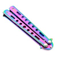 Training knife bow tie - rainbow