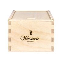 Men's wooden watch Hubertus Platzhirsch Moosgrün