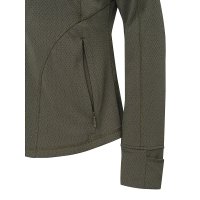 Suojella Woman's Fleece Sweatshirt - Green Stone