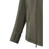 Suojella Woman's Fleece Sweatshirt - Green Stone