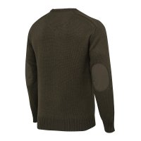 Kent V-Neck Tech Sweater - Moss&amp;brownbark