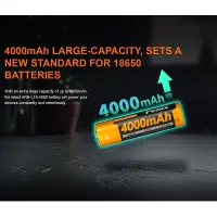 Rechargeable battery Fenix 18650 4000 mAh (Li-Ion)