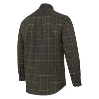 Jargo Stretch Shirt - Bark &amp; Sage Check